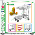 Cesto Duplo Carrinho de Logística